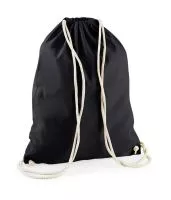 Recycled Cotton Gymsac Black