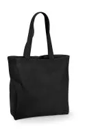 Recycled Cotton Maxi Tote Black