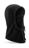 Recycled Fleece Hood Black