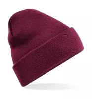 Recycled Original Cuffed Beanie Burgundy