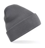 Recycled Original Cuffed Beanie Graphite Grey