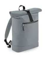 Recycled Roll-Top Backpack Pure Grey