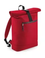 Recycled Roll-Top Backpack Classic Red