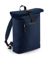 Recycled Roll-Top Backpack Navy