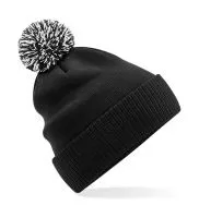 Recycled Snowstar® Beanie Black/White