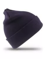 Recycled Woolly Ski Hat Navy