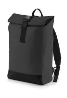 Reflective Roll-Top Backpack Black Reflective