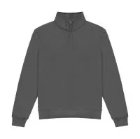 Regular Fit 1/4 Zip Sweatshirt Dark Grey