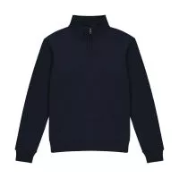 Regular Fit 1/4 Zip Sweatshirt Navy