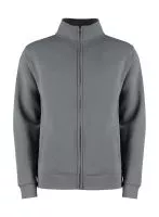 Regular Fit Zipped Sweatshirt Dark Grey Marl