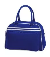 Retro Bowling Bag Bright Royal/White