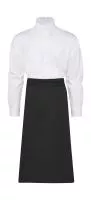 ROME Medium Length Bistro Apron Black