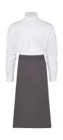 ROME Medium Length Bistro Apron Szürke