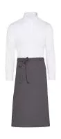 ROME - Recycled Bistro Apron with Pocket Szürke