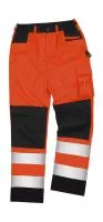 Safety Cargo Trouser Fluorescent Orange