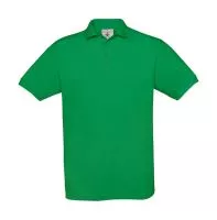 Safran Piqué Polo Kelly Green