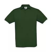 Safran Piqué Polo Bottle Green