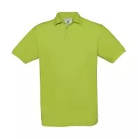 Safran Piqué Polo Pistachio