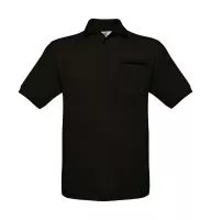 Safran Pocket Polo Black