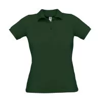 Safran Pure/women Polo  Bottle Green