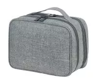 Seville Accessories and Toiletry Pouch Light Grey Melange