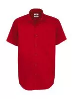 Sharp SSL/men Twill Shirt Deep Red
