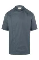 Short-Sleeve Chef Jacket Modern-Look Anthracite