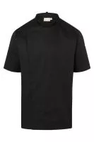 Short-Sleeve Chef Jacket Modern-Look Black