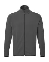 Signature Tagless Microfleece Full Zip Men Charcoal