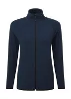 Signature Tagless Microfleece Full Zip Women Navy