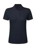 Signature Tagless Polo Stretch Women Navy