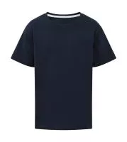 Signature Tagless Tee Kids Navy