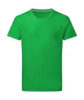 Signature Tagless Tee Men Kelly Green