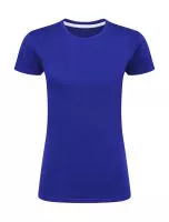 Signature Tagless Tee Women Royal Blue