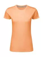 Signature Tagless Tee Women Cantaloupe