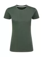 Signature Tagless Tee Women Thyme