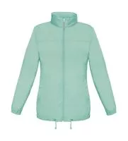 Sirocco/women Windbreaker Pixel Turquoise