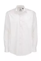 Smart LSL/men Poplin Shirt Fehér