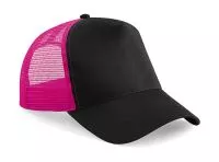 Snapback Trucker Black/Fuchsia