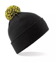 Snowstar Beanie Black/Yellow