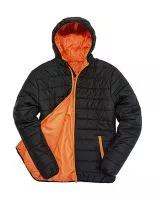 Soft Padded Jacket Black/Orange