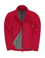 Softshell Jacket ID.701/women Red/Warm Grey