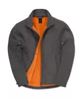Softshell Jacket ID.701 Dark Grey/Neon Orange