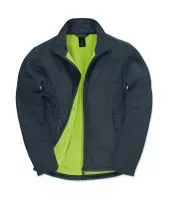 Softshell Jacket ID.701 Navy/Neon Green