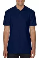 Softstyle® Adult Double Pique Polo Navy