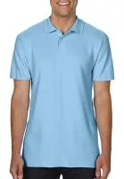 Softstyle® Adult Double Pique Polo Light Blue