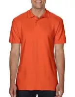 Softstyle® Adult Double Pique Polo Narancssárga