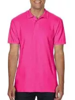 Softstyle® Adult Double Pique Polo Heliconia