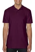 Softstyle® Adult Double Pique Polo Maroon