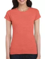 Softstyle® Ladies` T-Shirt Narancssárga